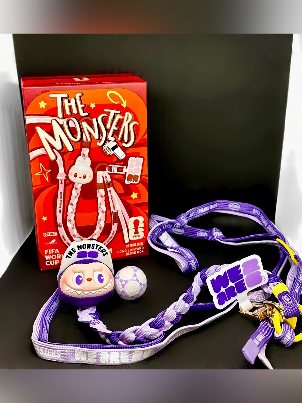 AUTHENTIC POPMART - THE MONSTERS × FIFA SERIES-Long Lanyard (DECIDING GOAL)